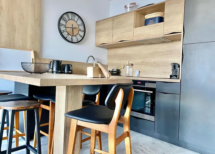 Appartement Le Rêve éveillé, Vue Mer, Garage Menton